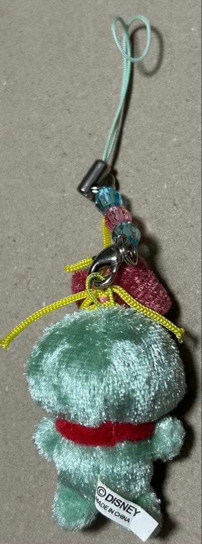 スティッチ エンジェル スクランプ ビーズストラップ ディズニーリゾート　限定