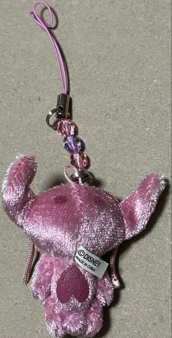 スティッチ エンジェル スクランプ ビーズストラップ ディズニーリゾート　限定