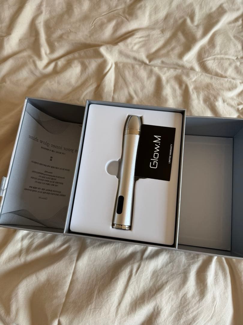 Glow.mブースターソニック 韓国 美顔器 未使用