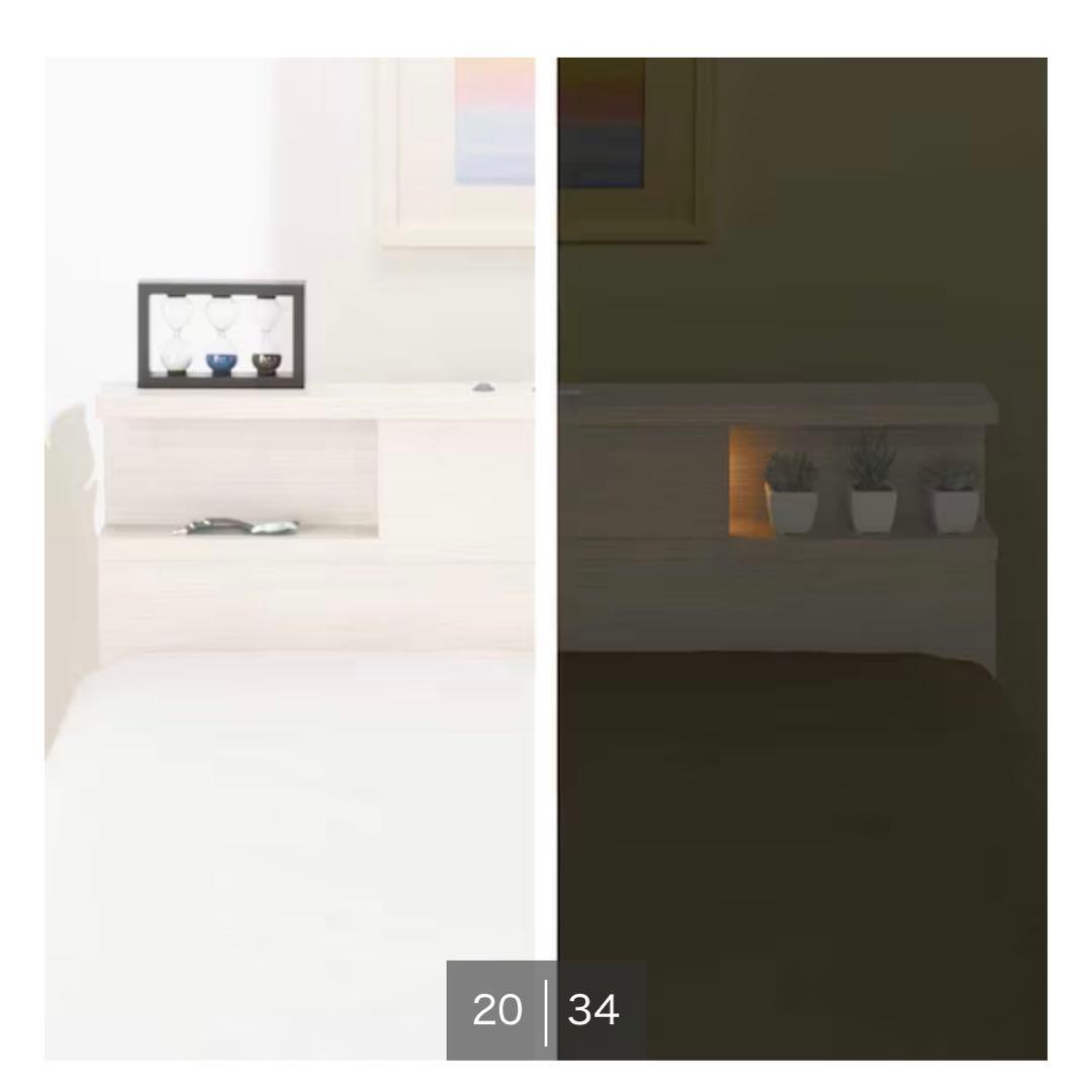 ニトリ シングルベッドフレーム