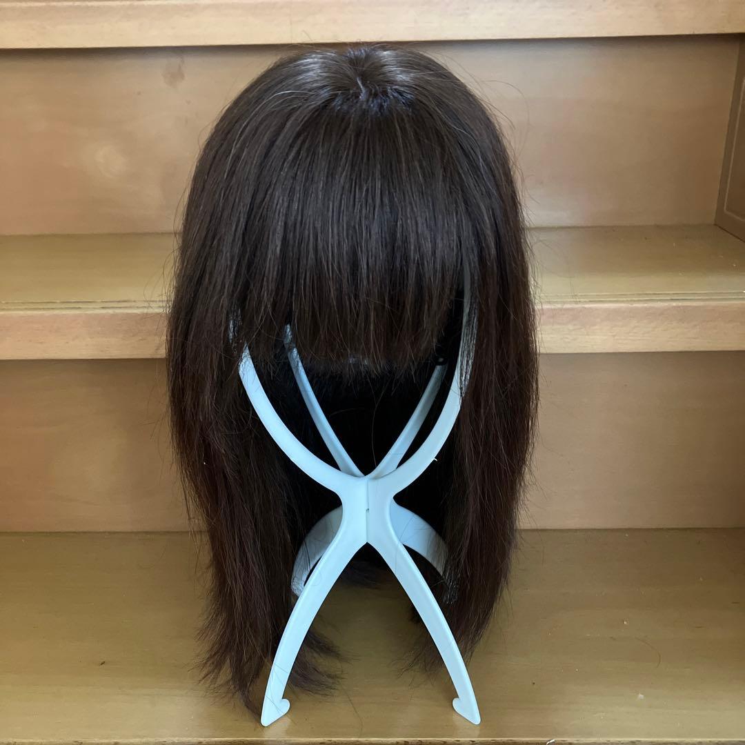 オカン50 週末お値下げ❣️人毛フルウィッグ