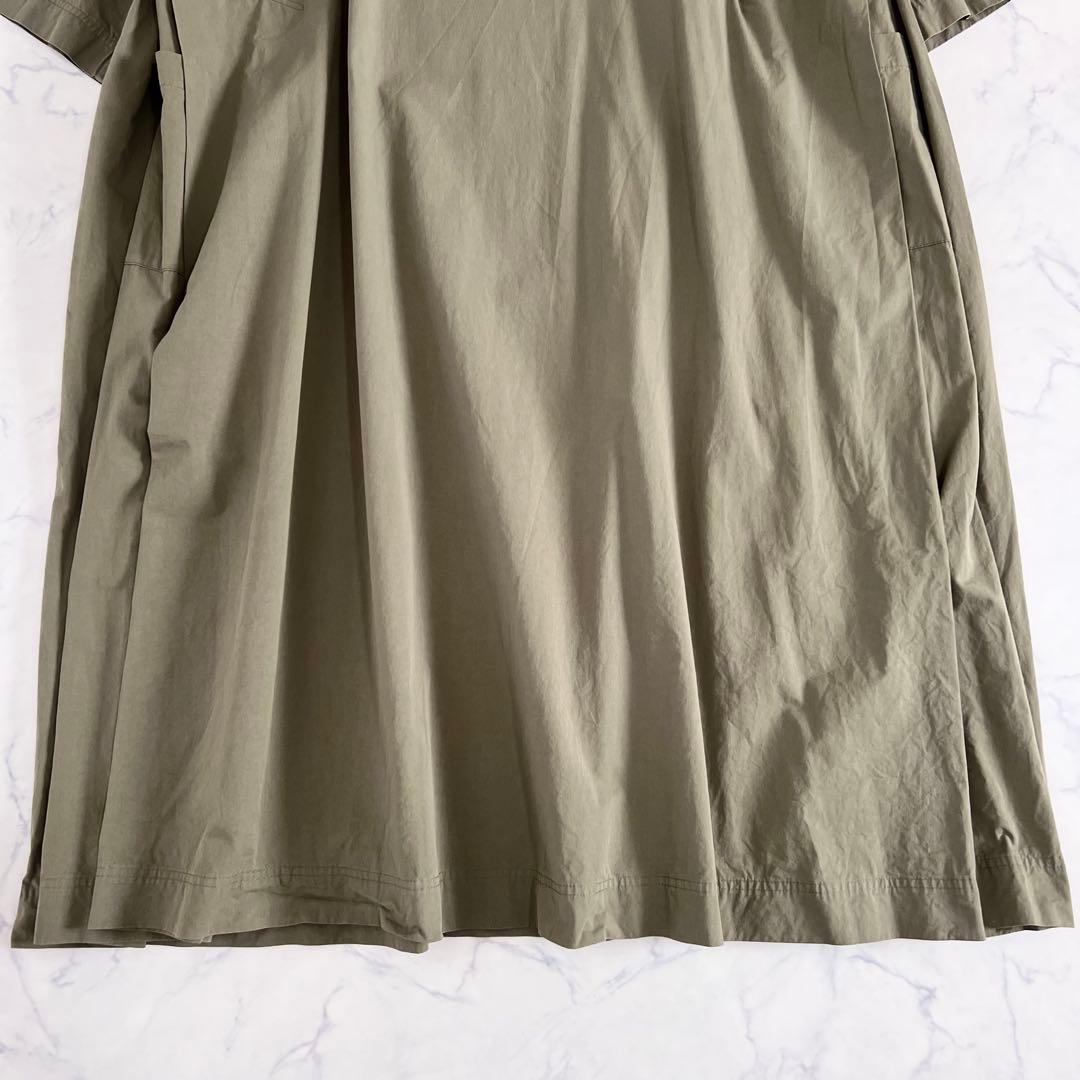 BEARDSLEY ビアズリー サイド ボックス タック ワンピース