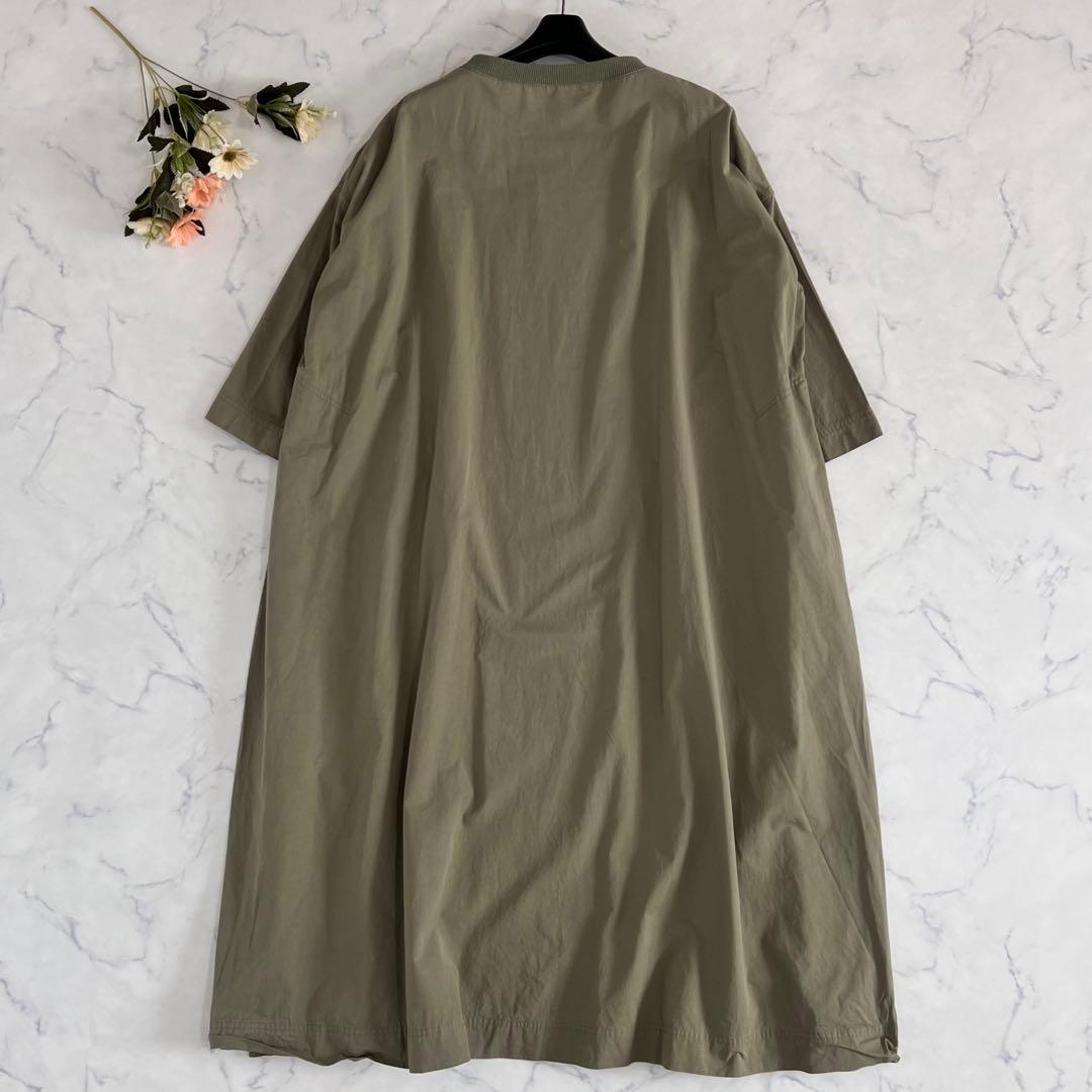 BEARDSLEY ビアズリー サイド ボックス タック ワンピース