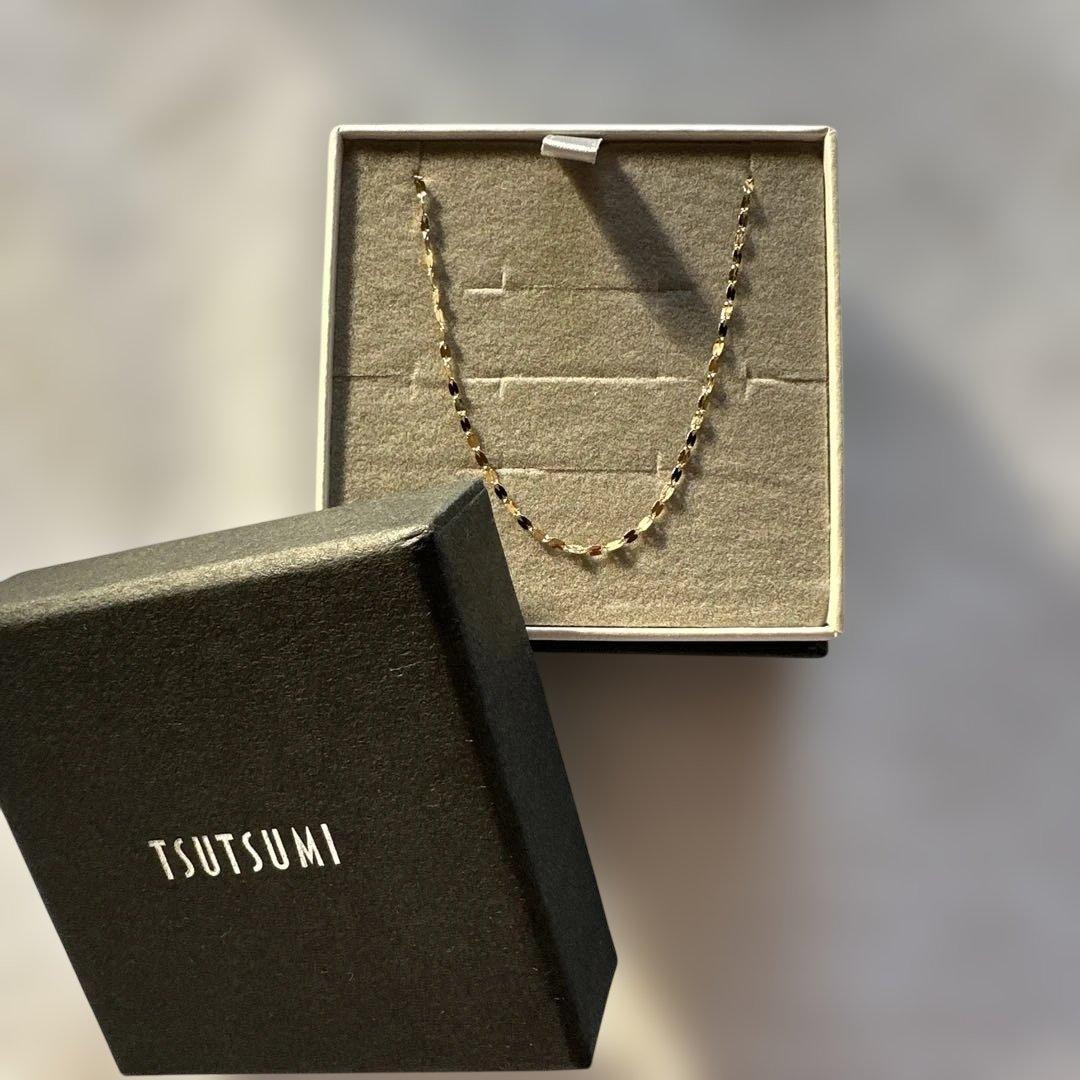 TSUTSUMI K18イエローゴールド アンクレット