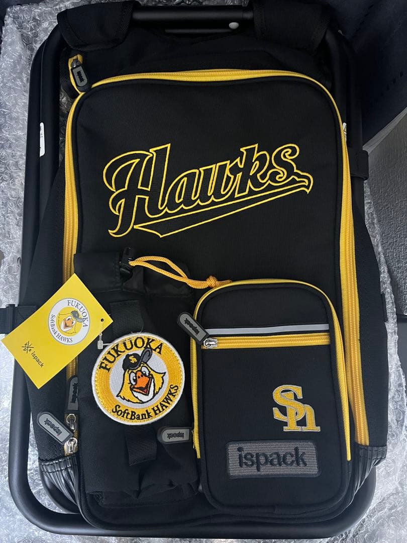 12日迄 SoftBank Hawks ispack バックパック