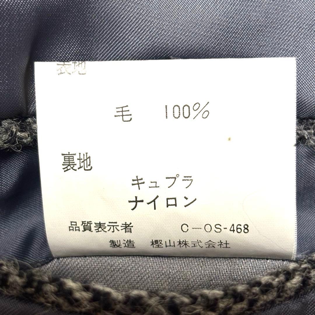 美品 J.PRESS × Harris Tweed テーラードジャケット グレー