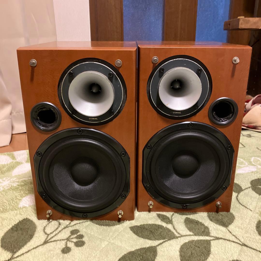 DENON SC-MG33 2ウェイ スピーカー　魔改造コーラルホーンツイーター