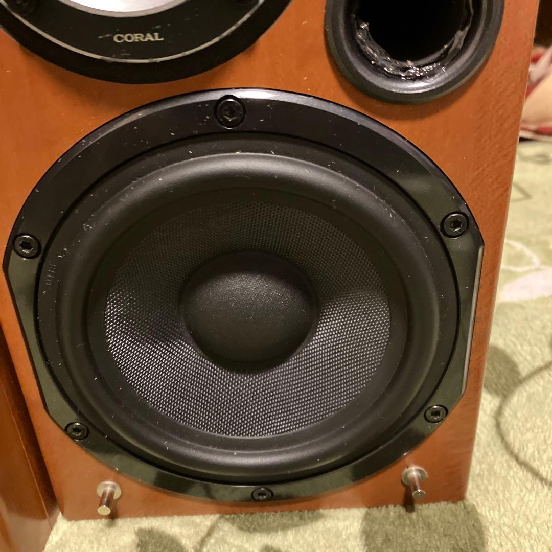 DENON SC-MG33 2ウェイ スピーカー　魔改造コーラルホーンツイーター