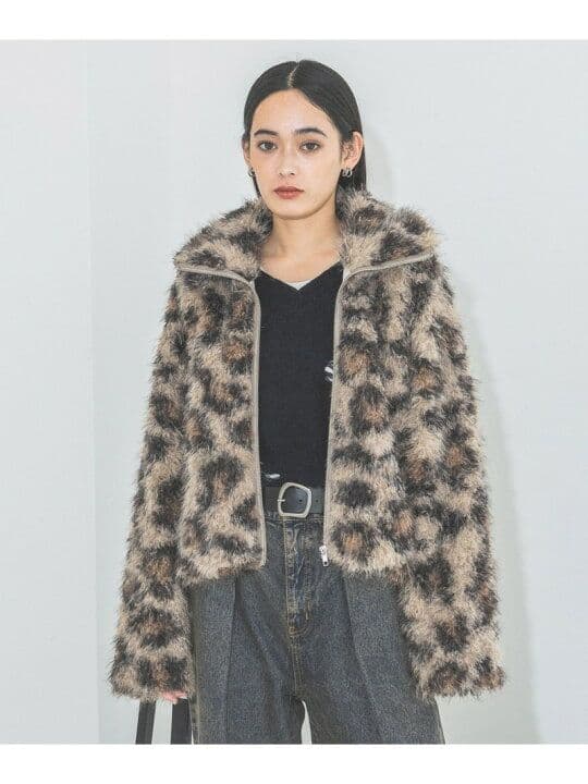 お値下げ最終ジーナシス★ミックスカラーファーブルゾン