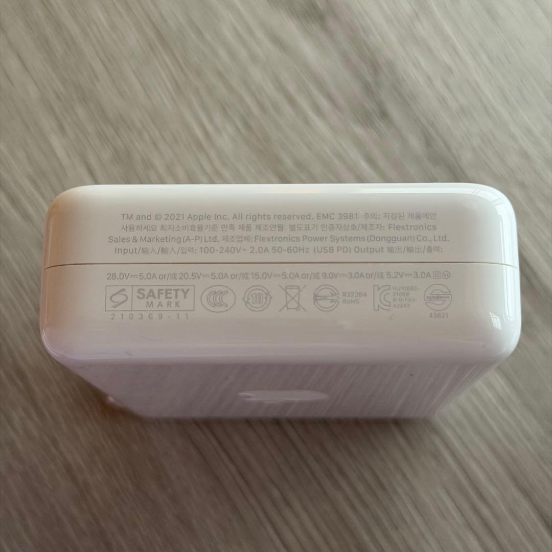【美品動作品】Apple 純正 140W USB-C アダプター