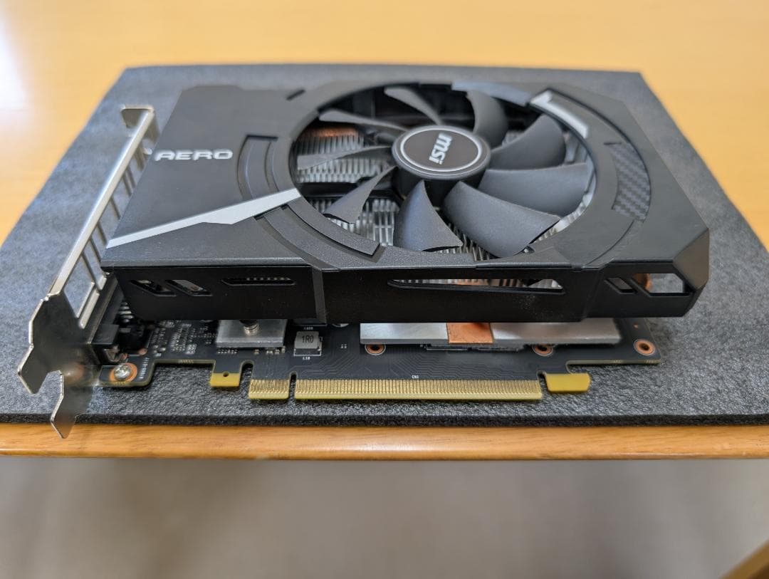 MSI GTX 1660 SUPER AERO ITX OC 6GB 動作品