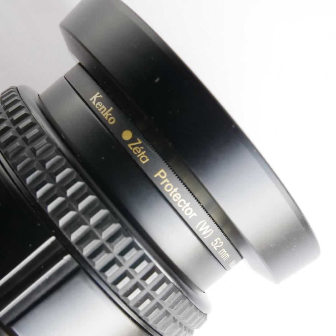 NIKKOR 24mm f/2.8 レンズ 純正フードHN-1付 美品