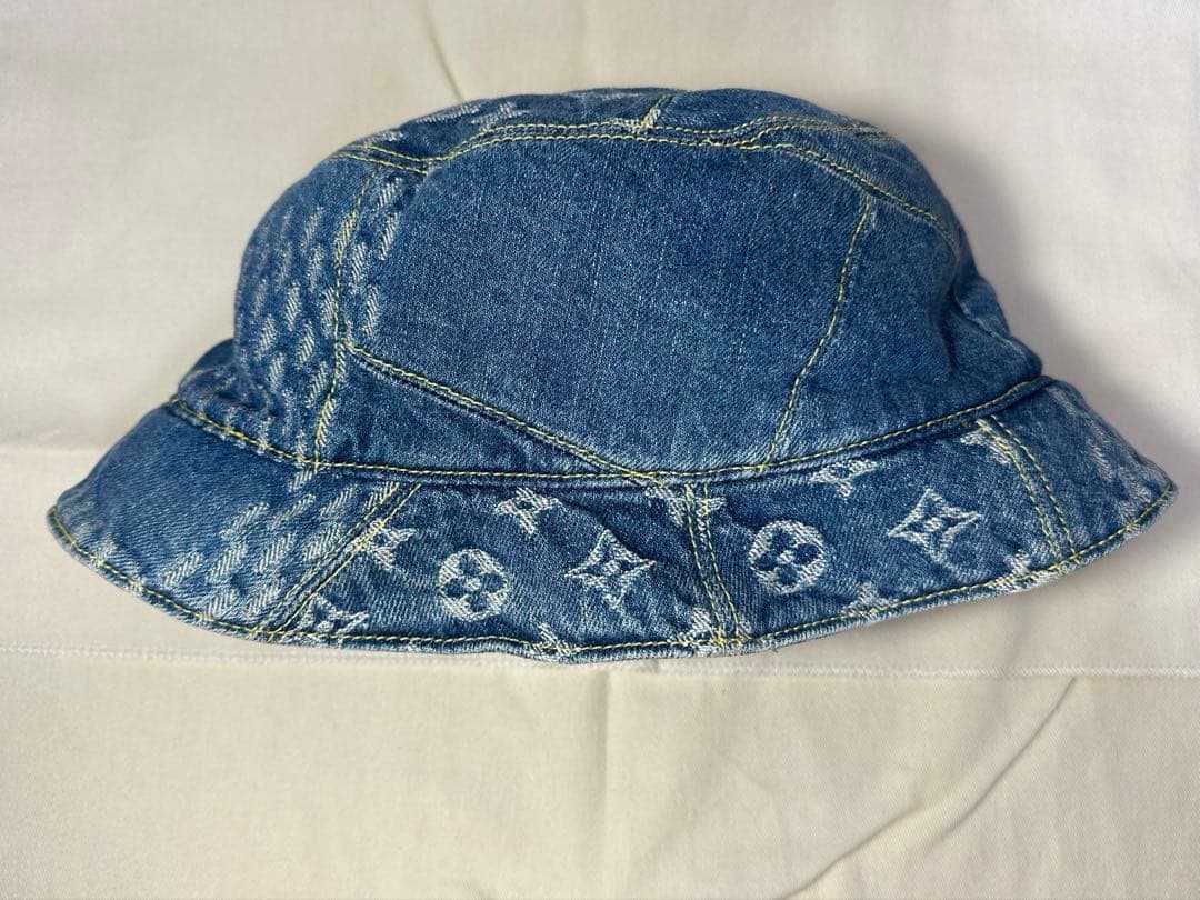LOUIS VUITTON モノグラムデニム ダミエ バケットハット NIGO