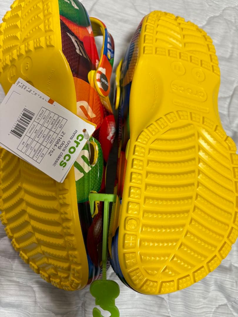 m&m's Crocs 27cm 新品未使用