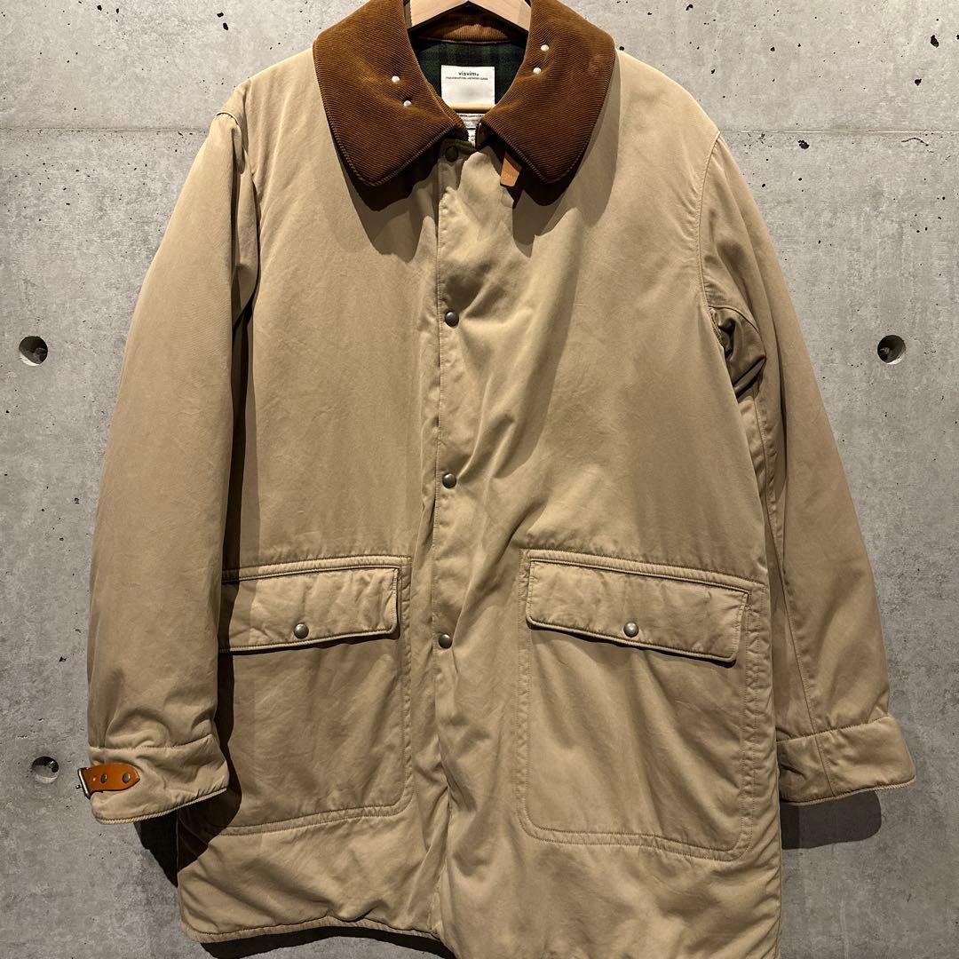 visvim BLACK KITE COAT size2・color beige