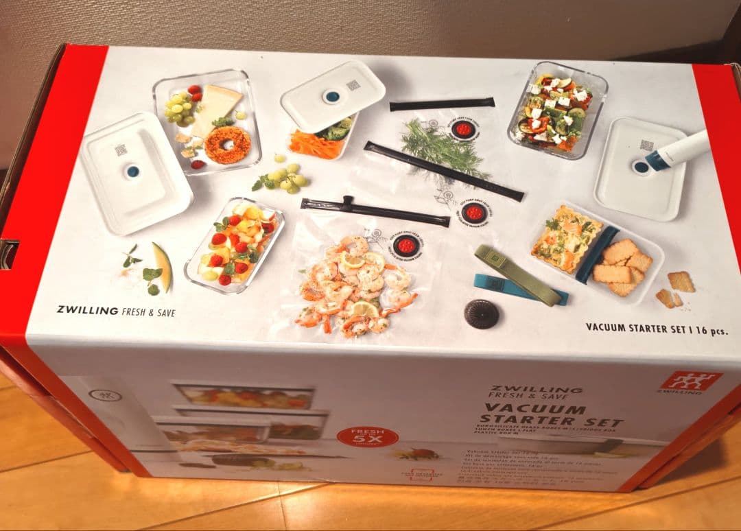 【新品】ツヴィリング　フレッシュ&セーブ真空パック機スターター16点セット