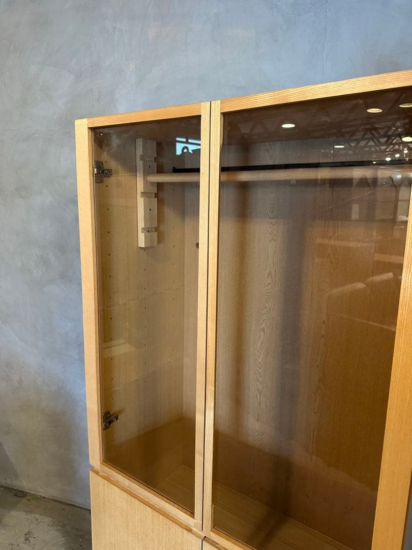 【東京都23区配送無料】衣装ケース　クローゼット　タンス　ハンガー　ショーケース