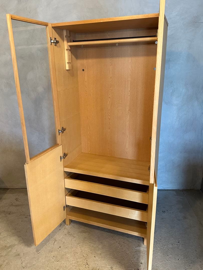 【東京都23区配送無料】衣装ケース　クローゼット　タンス　ハンガー　ショーケース