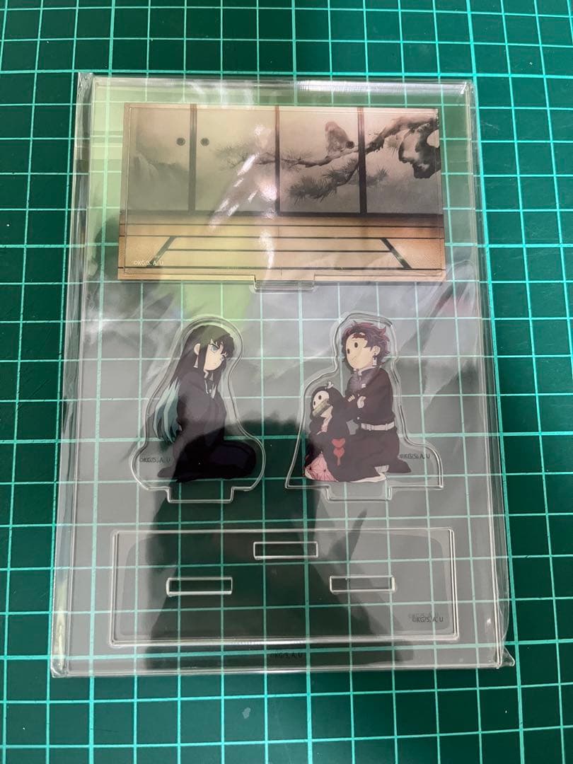 滅の刃　ランダムミニジオラマアクリルスタンド　柱カフェ　時透無一郎