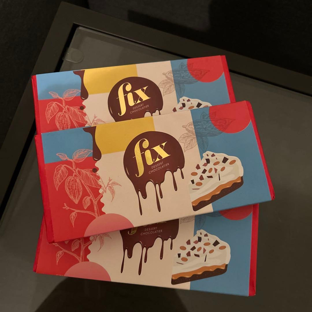 【ドバイ限定】Fix dessert chocolate　シナモンキャラメル3枚