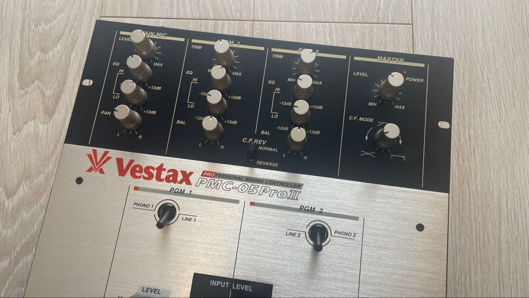 【音出確認済】VESTAX PMC-05Pro II / 純正アダプター付