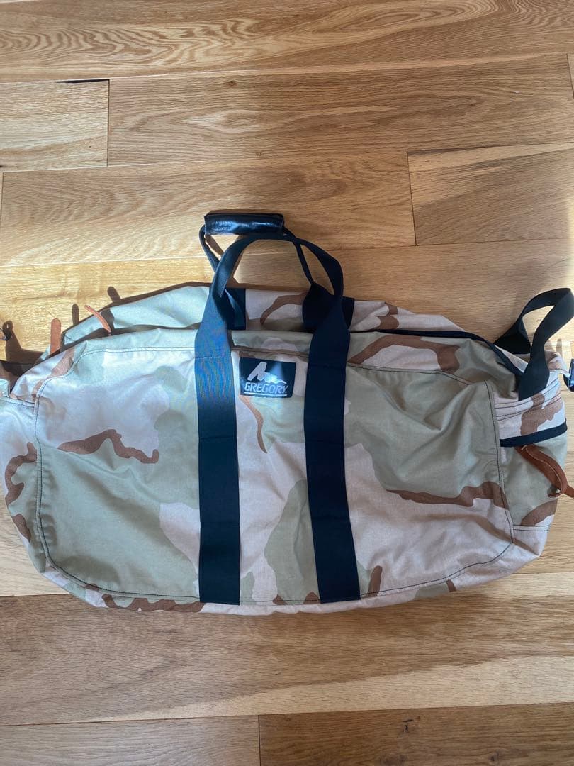 レア 90s デザートカモ柄 ダッフルバッグ Lサイズ ボストンバッグ