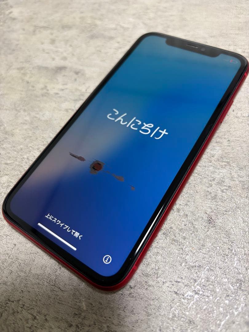 Apple iPhone 11 PRODUCT(RED) 本体(液晶漏れ有)