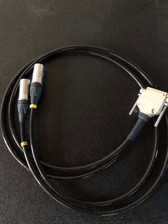 DB25 アナログ/デジタル両用オーディオケーブル　1m