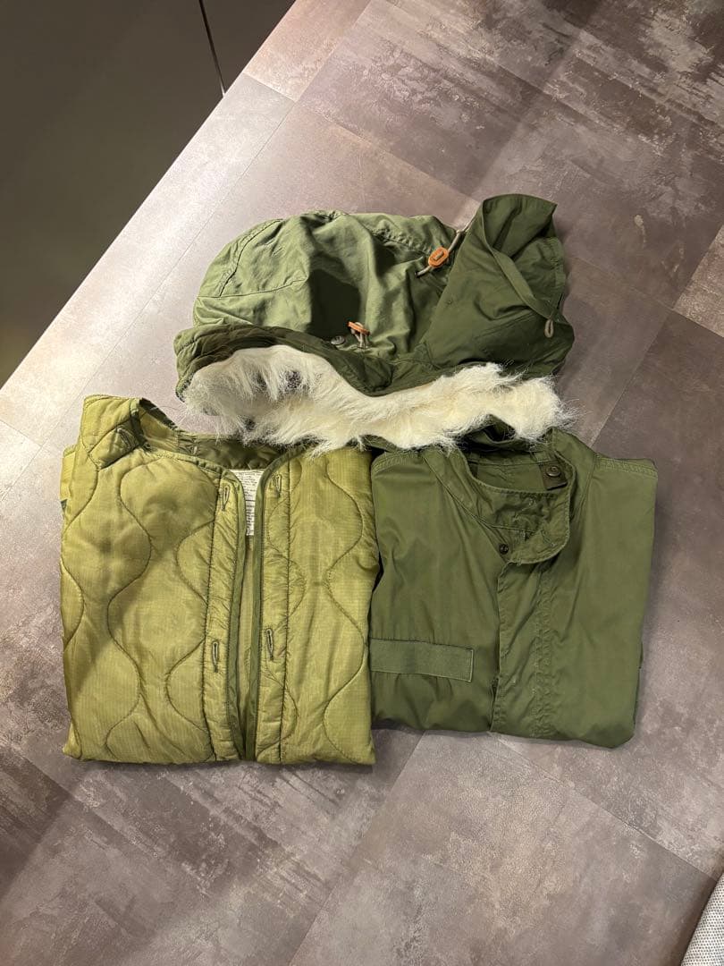 美品　M65 フィッシュテールパーカー　medium regularフルセット