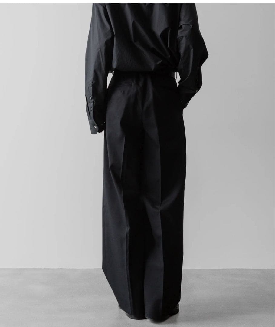 (どんぱっち) LONG WIDE TROUSERS