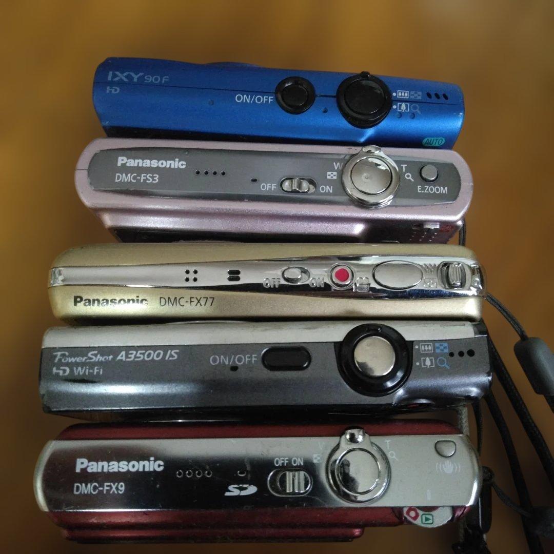 デジカメジャンク10台まとめ売り