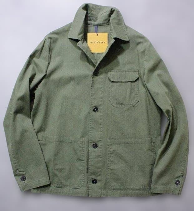 MONTEDORO★新品モンテドーロ コットン素材のユーロワークジャケット 50