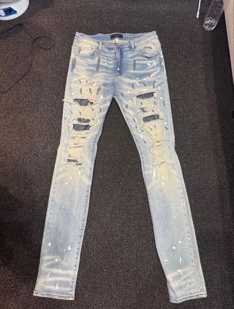 だぼ専用アミリSplash-Ink Old Blue 2017 S-M 34