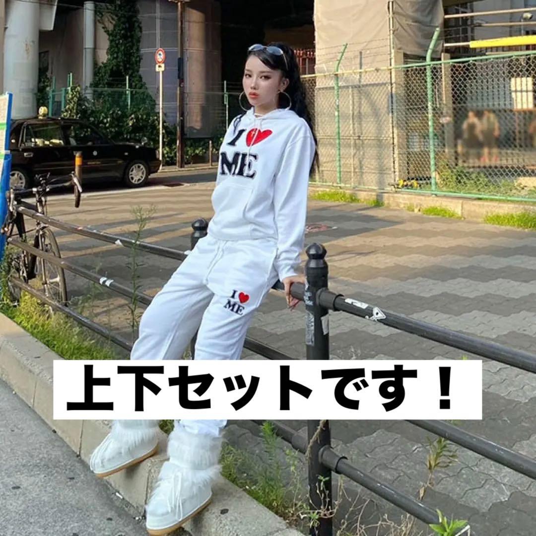 OTOGIRLS I LOVE ME パーカーセットアップ S