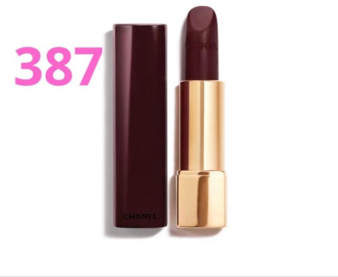 CHANEL ROUGE ALLURE VELVET ルージュノワール387