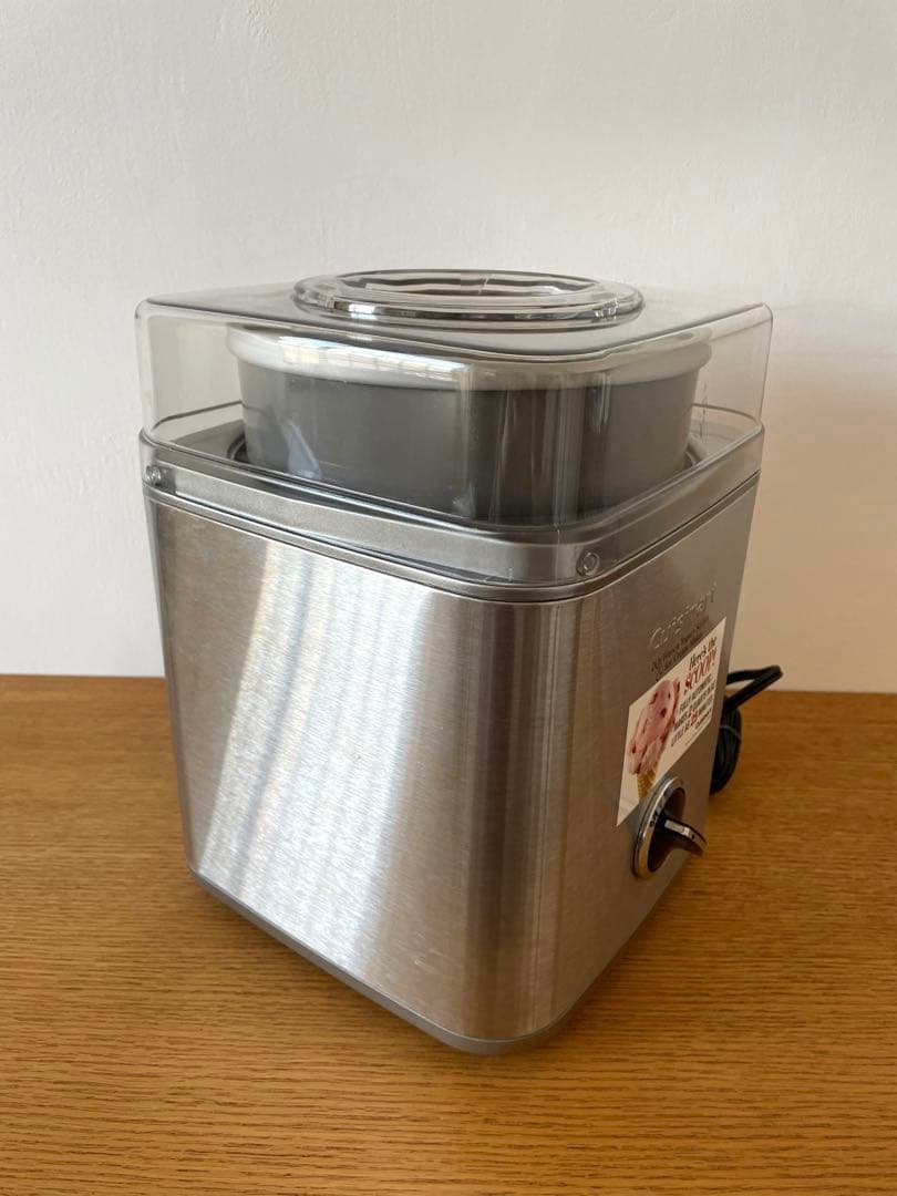 Cuisinart クイジナート: アイスクリームメーカー＋レシピ本