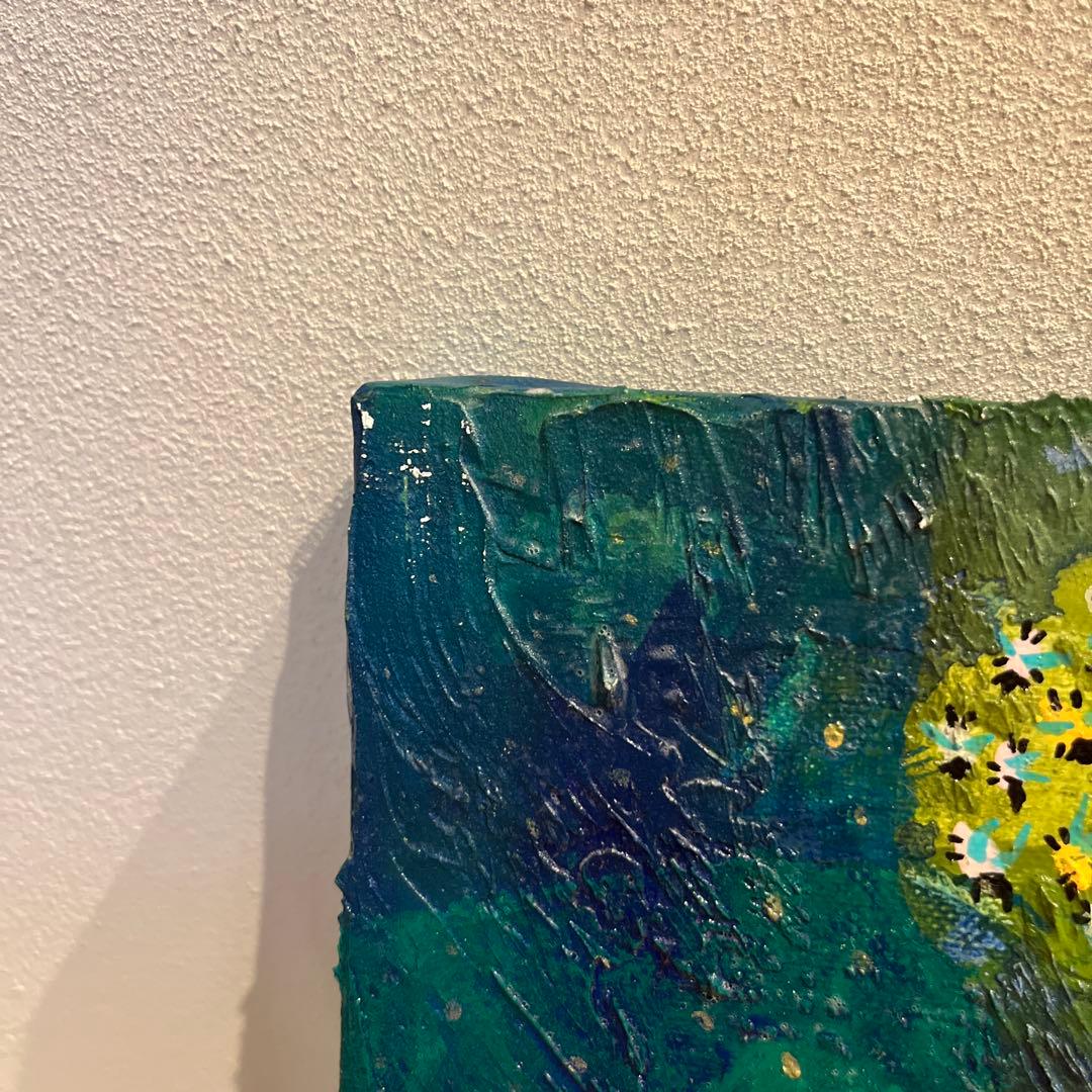 「眠れる森の羊」横27.5cm縦22cm F 6号