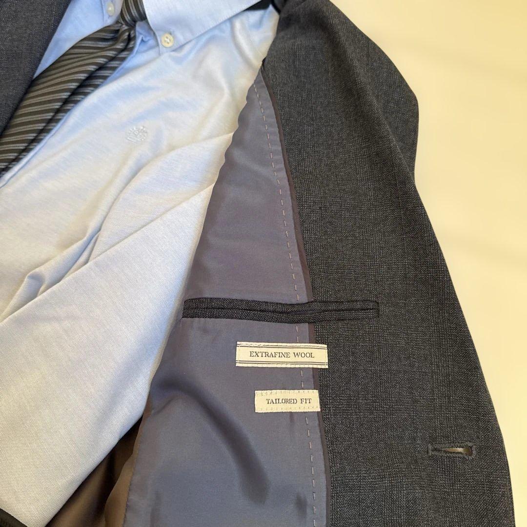 美品★ZARAダークネイビースーツ・ブレザー セット卒業式入学式152