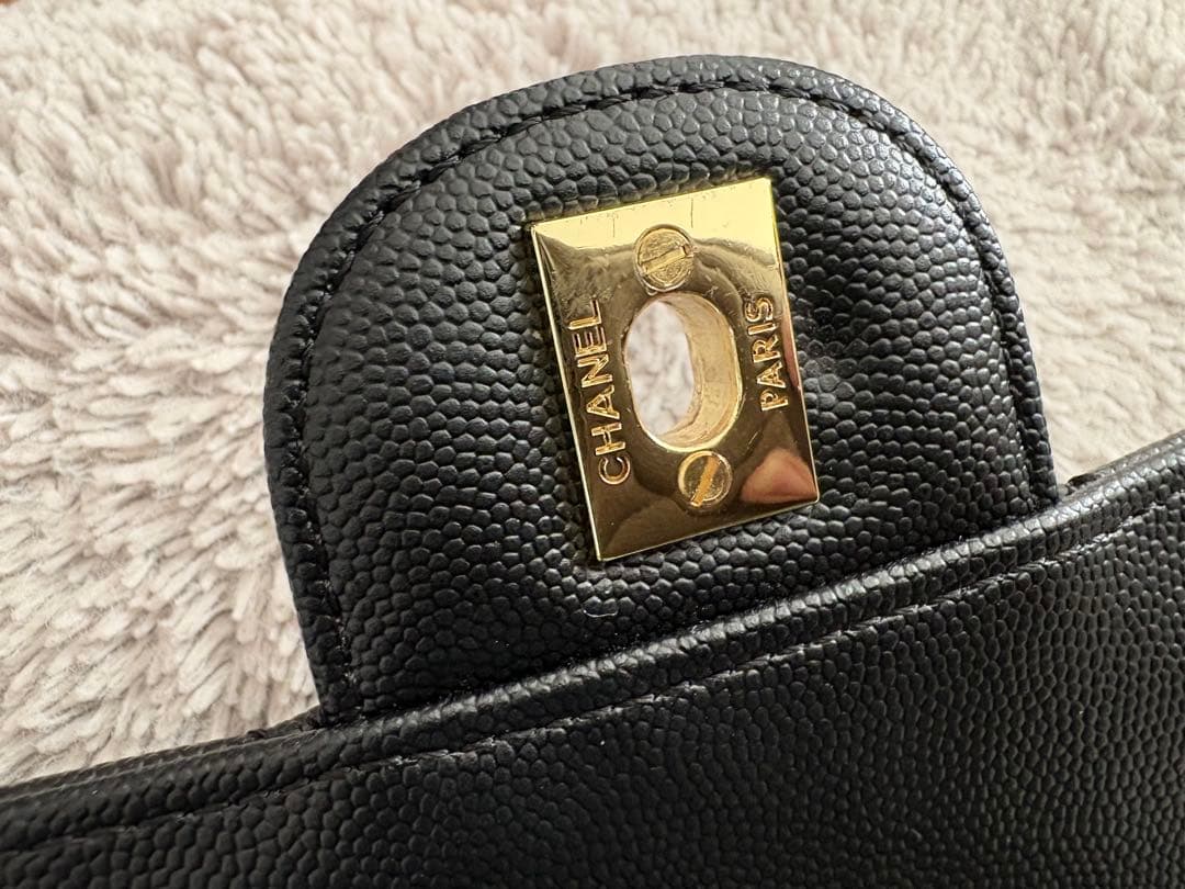 【きりんちゃん】 CHANEL ノベルティ マトラッセ キャビアスキン