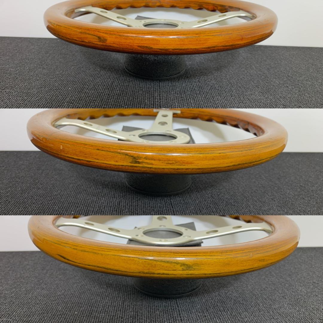 ル・マン ウッド ステアリング 32Φ 希少モデル 当時物 良品 街道レーサー