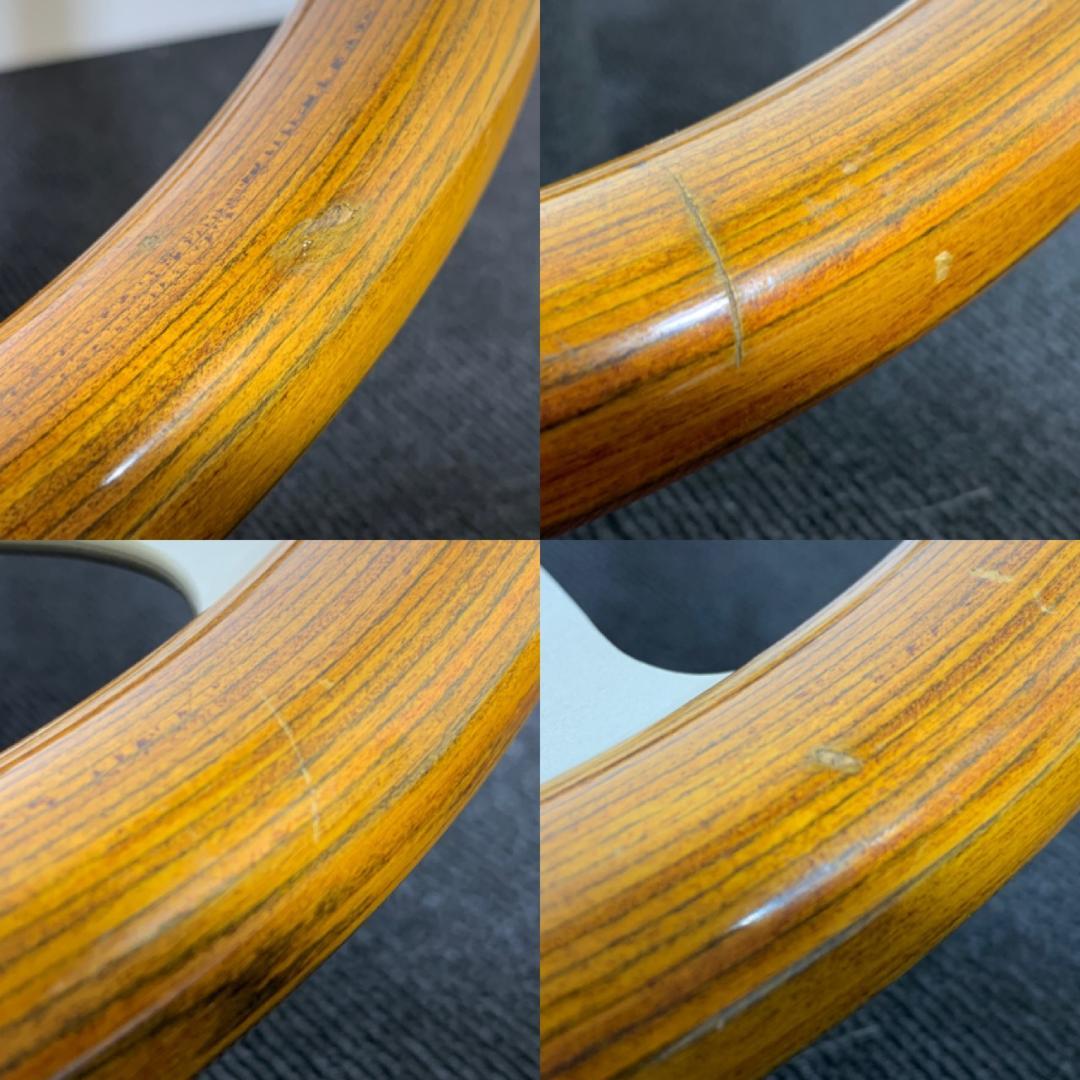 ル・マン ウッド ステアリング 32Φ 希少モデル 当時物 良品 街道レーサー