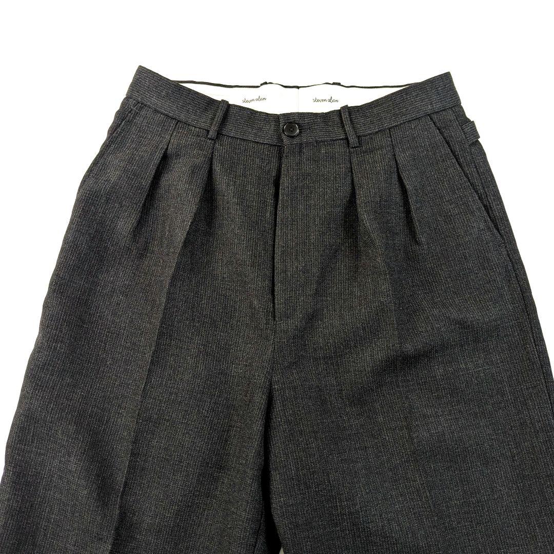 極美品★スティーブンアラン　2テーパード トラウザーズパンツ 2.2万　 M
