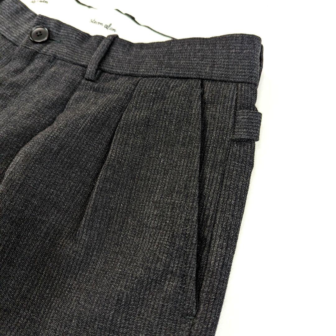 極美品★スティーブンアラン　2テーパード トラウザーズパンツ 2.2万　 M