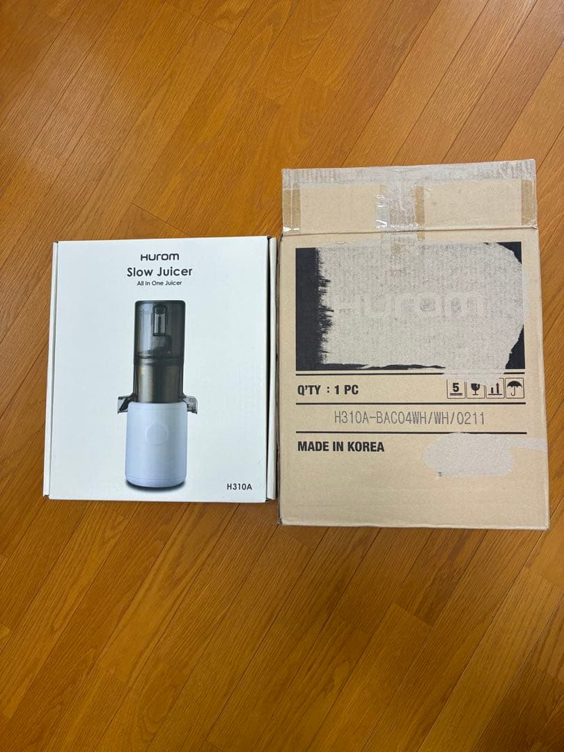 Hurom H310A スロージューサー　白　ヒューロム