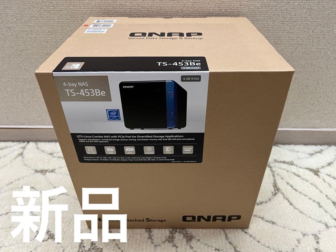 新品未開封！ QNAP TS-453Be NAS本体