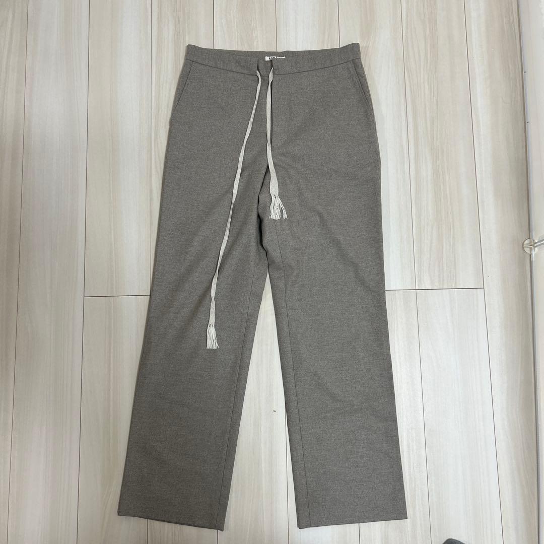 オーラリー　スラックス　パンツ