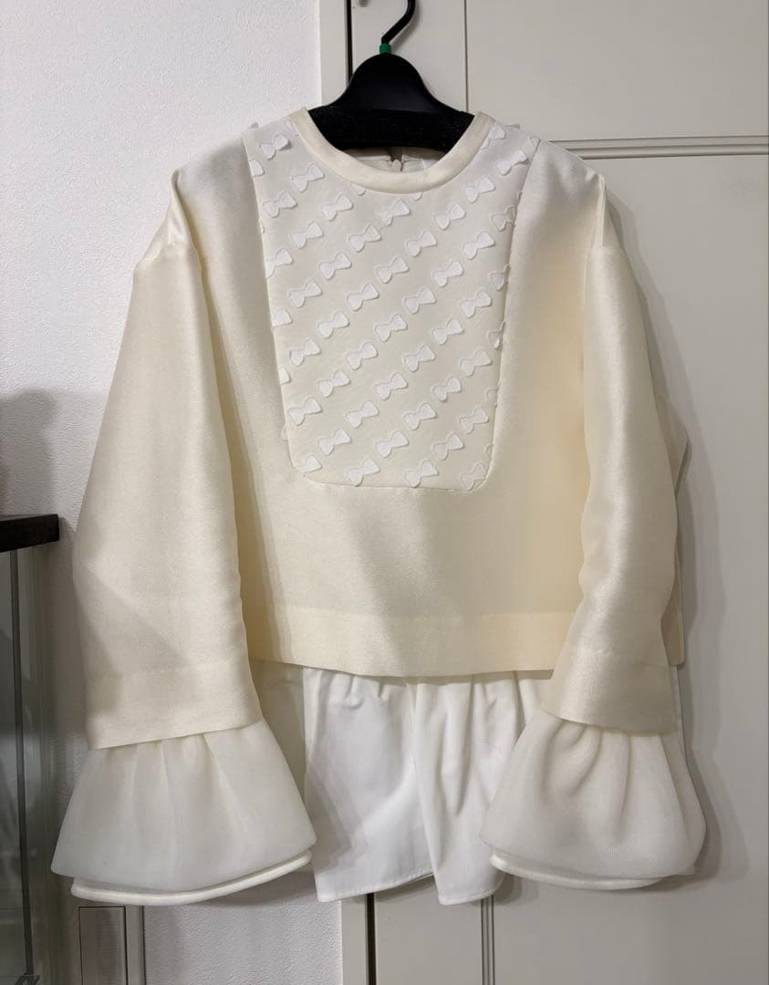 yori shirocon キティリボンボザムブラウス 38