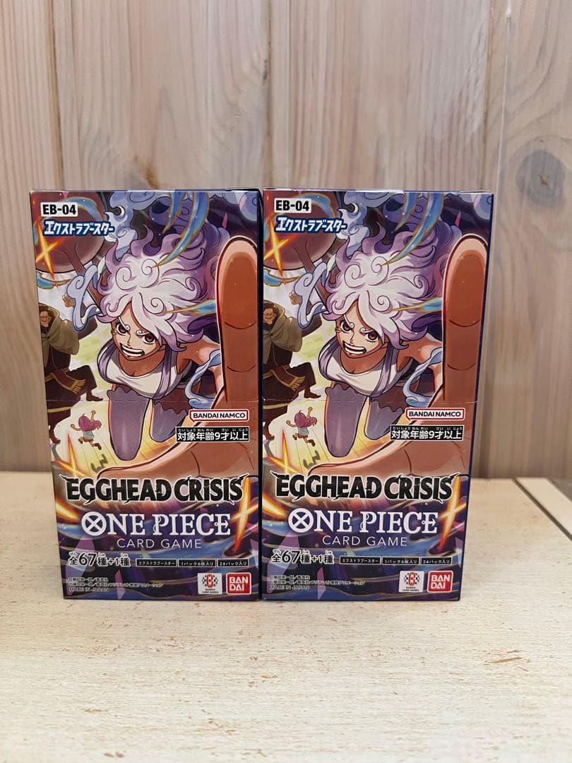 EGGHEAD CRISIS ONE PIECEカード　EB-04 2個セット