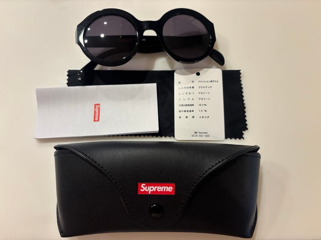 Supreme サングラス　シュプリーム　眼鏡