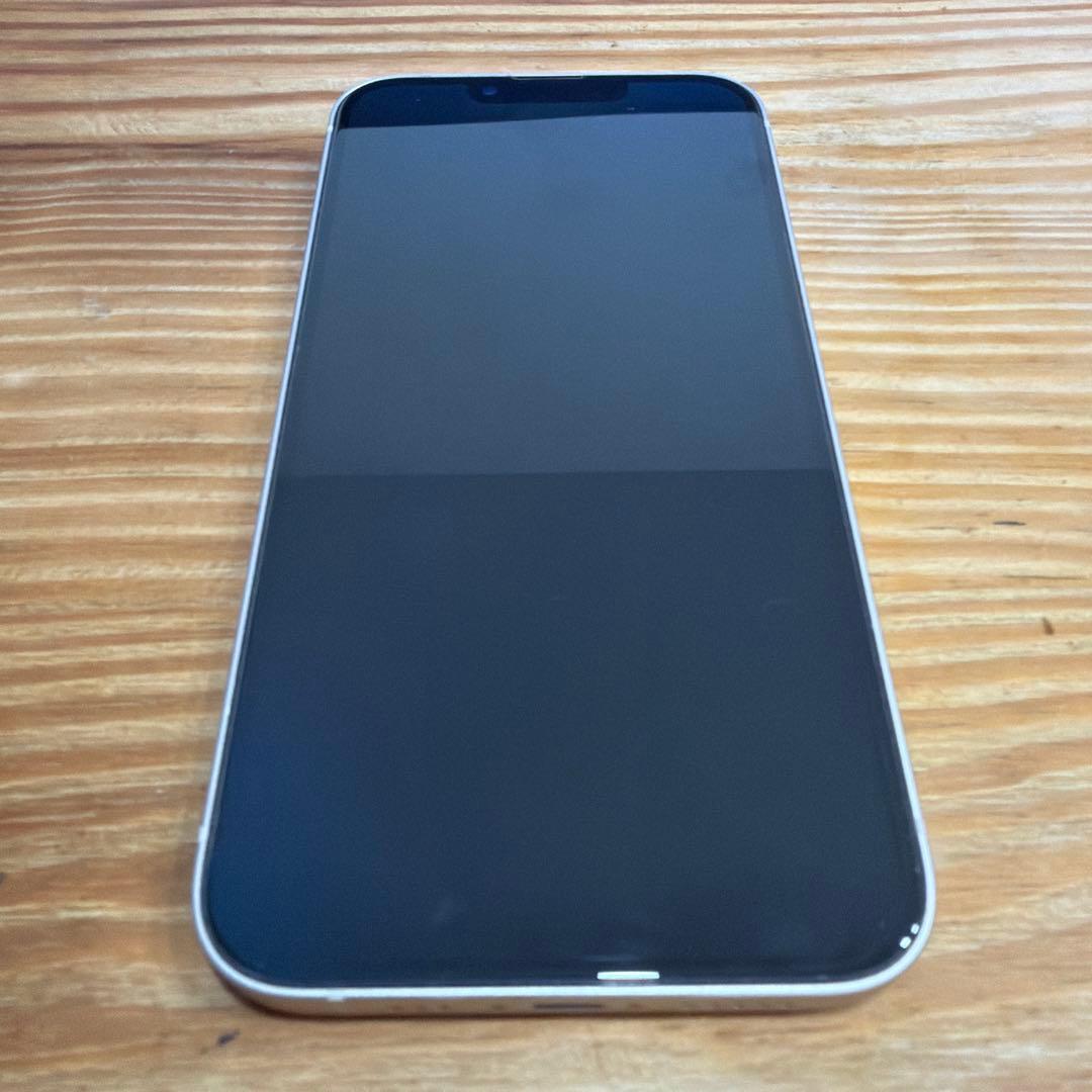 仏*君様 iPhone13 256g バッテリー100% 傷無し　白　スターライ